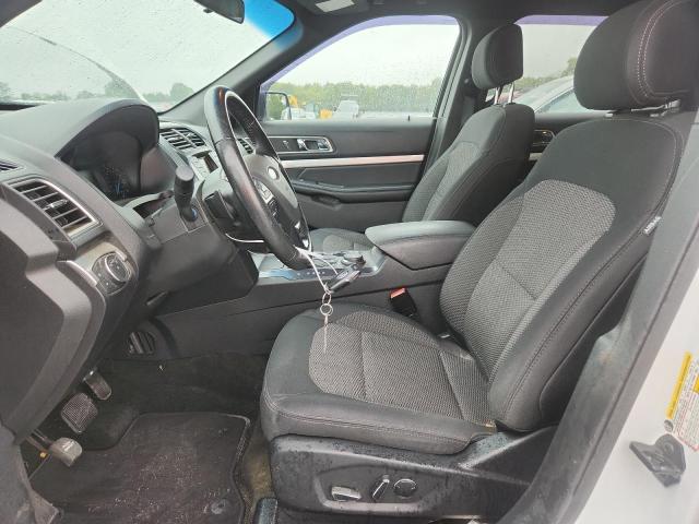1FM5K8D85HGA96883 - 2017 FORD EXPLORER XLT WHITE photo 7