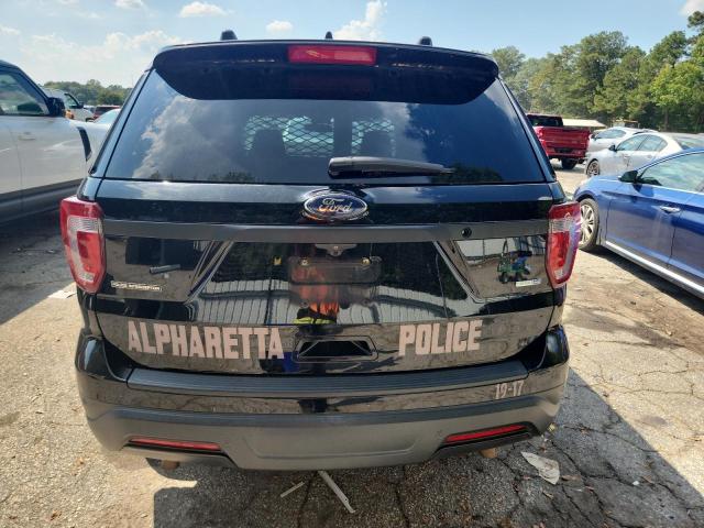 1FM5K8AR8JGC75874 - 2018 FORD EXPLORER POLICE INTERCEPTOR Siyah fotoğraf 6
