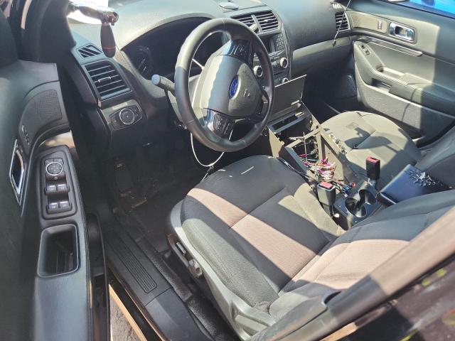 1FM5K8AR8JGC75874 - 2018 FORD EXPLORER POLICE INTERCEPTOR Siyah fotoğraf 8