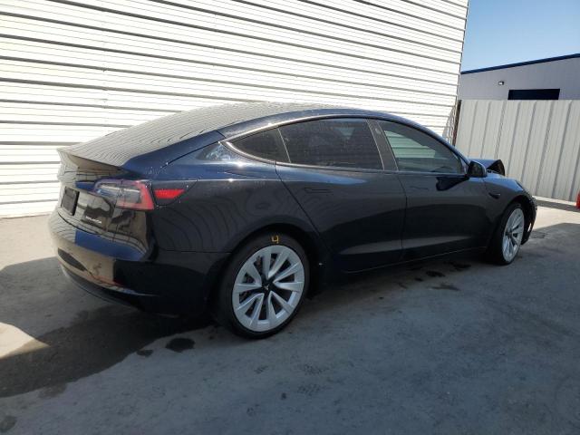 5YJ3E1EB3NF304981 - 2022 TESLA MODEL 3 Noir photo 3