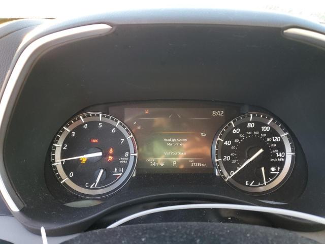 5TDGZRAHXMS537555 - 2021 TOYOTA HIGHLANDER XLE GRAY photo 9