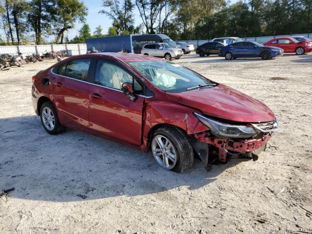 1G1BE5SM0H7120352 - 2017 CHEVROLET CRUZE LT RED photo 4