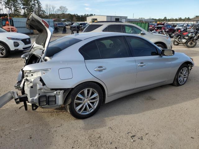 JN1BV7AP0FM334645 - 2015 INFINITI Q50 BASE SILVER photo 3