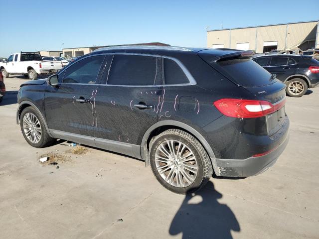 2LMTJ6LR5GBL28014 - 2016 LINCOLN MKX RESERVE Սև լուսանկար 2