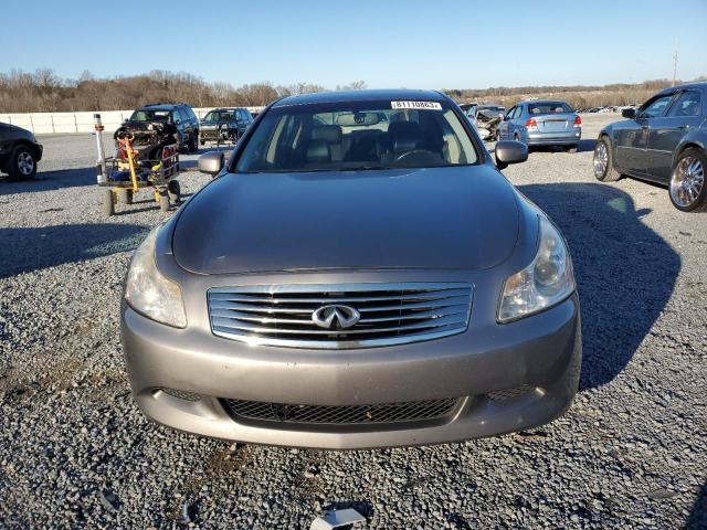 JNKBV61E88M220576 - 2008 INFINITI G35 GRAY photo 5