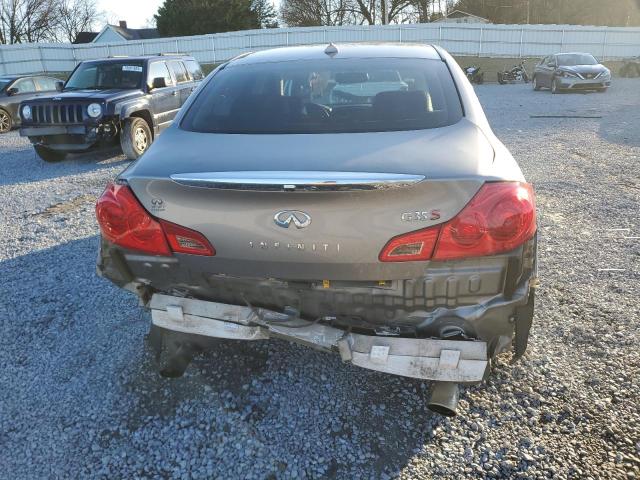 JNKBV61E88M220576 - 2008 INFINITI G35 GRAY photo 6