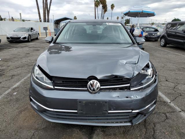 3VWG57AU1MM016217 - 2021 VOLKSWAGEN GOLF GRAY photo 5