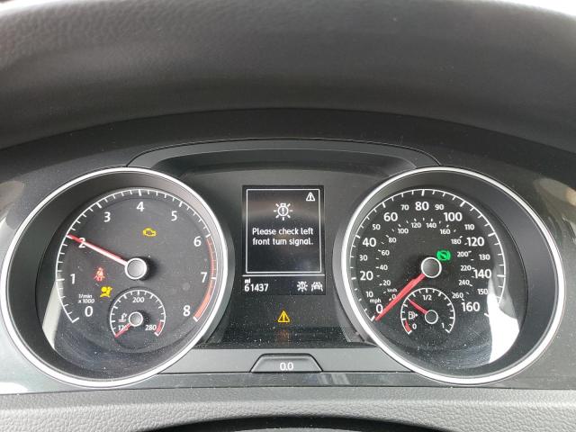 3VWG57AU1MM016217 - 2021 VOLKSWAGEN GOLF GRAY photo 9