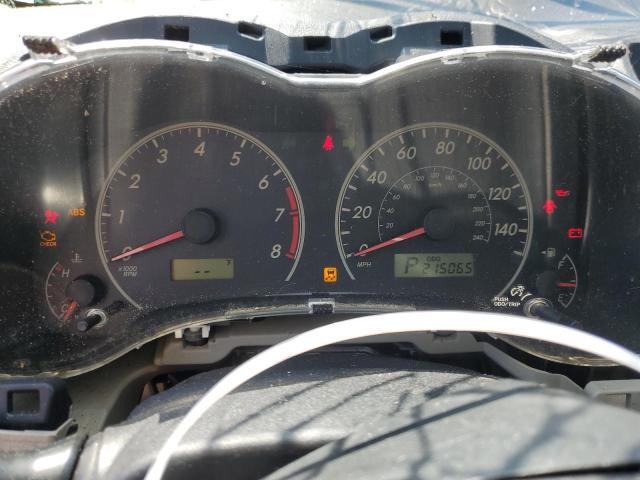 JTDBU4EE3BJ102740 - 2011 TOYOTA COROLLA BASE Մոխրագույն լուսանկար 9