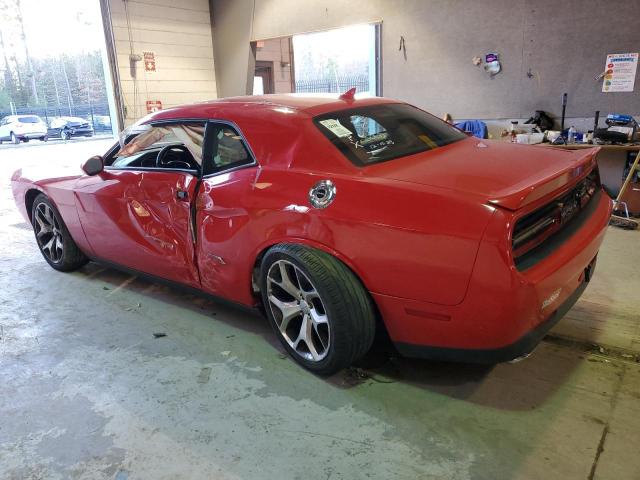 2C3CDZBT5FH703194 - 2015 DODGE CHALLENGER SXT PLUS RED photo 2