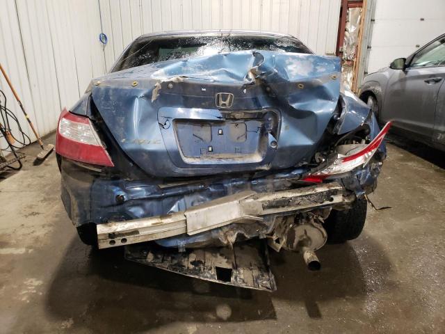 2HGFG11668H525376 - 2008 HONDA CIVIC LX BLUE photo 6