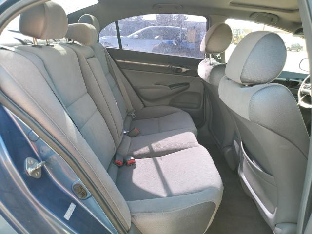 1HGFA16878L031431 - 2008 HONDA CIVIC EX BLUE photo 10