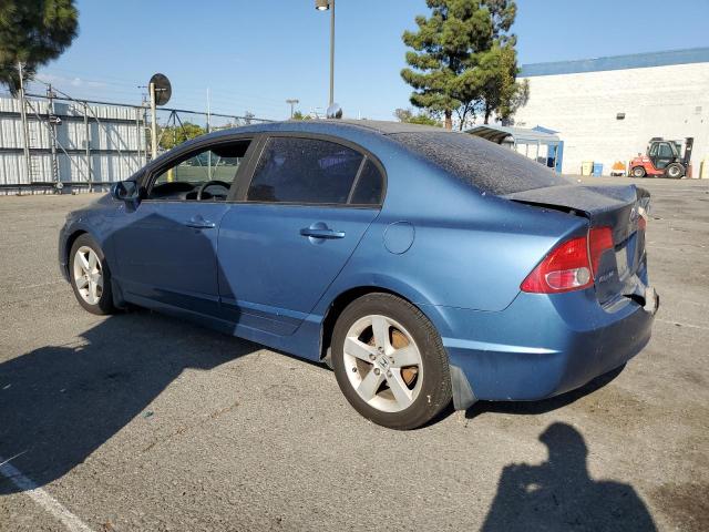 1HGFA16878L031431 - 2008 HONDA CIVIC EX BLUE photo 2