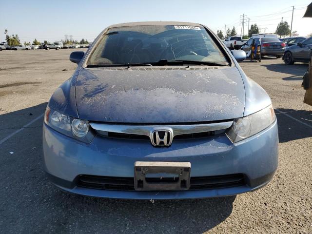 1HGFA16878L031431 - 2008 HONDA CIVIC EX BLUE photo 5