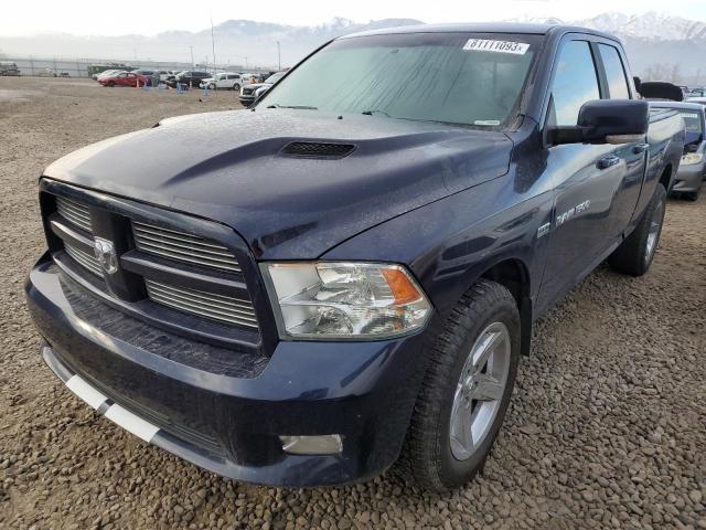 1C6RD7HT9CS339746 - 2012 DODGE RAM 1500 SPORT BLUE photo 1