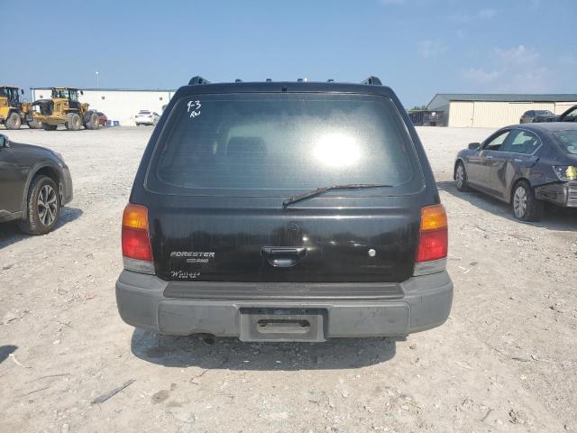 JF1SF6353WH701214 - 1998 SUBARU FORESTER L BLACK photo 6