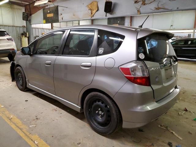 JHMGE87449S013874 - 2009 HONDA FIT SPORT GRAY photo 2