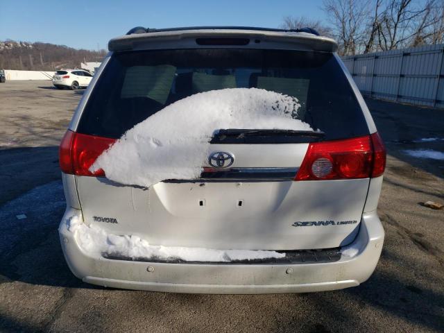 5TDZK22C38S150679 - 2008 TOYOTA SIENNA XLE WHITE photo 6