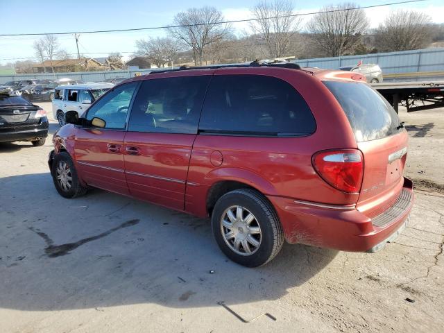 2C8GP54L75R126850 - 2005 CHRYSLER TOWN & COU TOURING BURGUNDY photo 2