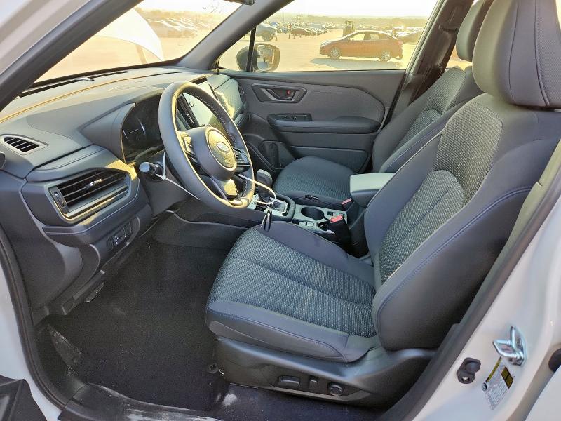 JF2SLDBC6SH515508 - 2025 SUBARU FORESTER PREMIUM WHITE photo 7