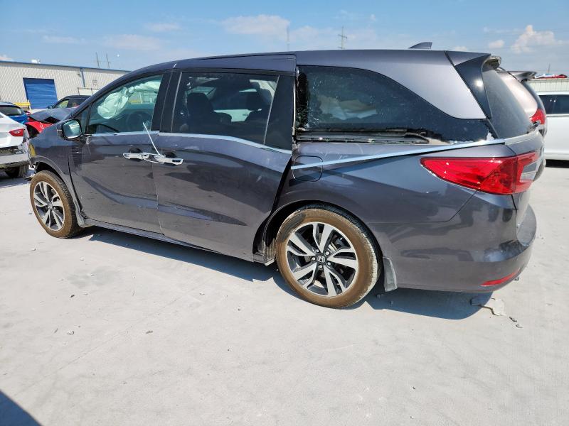 5FNRL6H97LB002743 - 2020 HONDA ODYSSEY ELITE GRAY photo 2