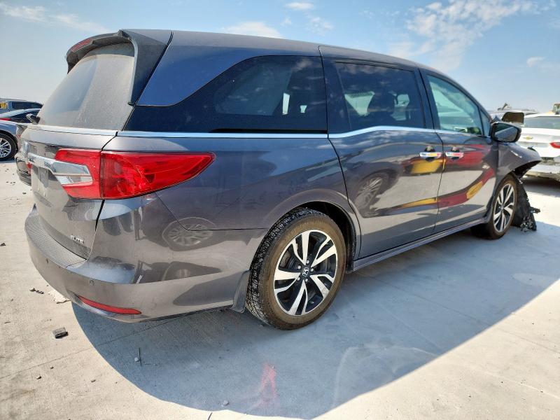 5FNRL6H97LB002743 - 2020 HONDA ODYSSEY ELITE GRAY photo 3