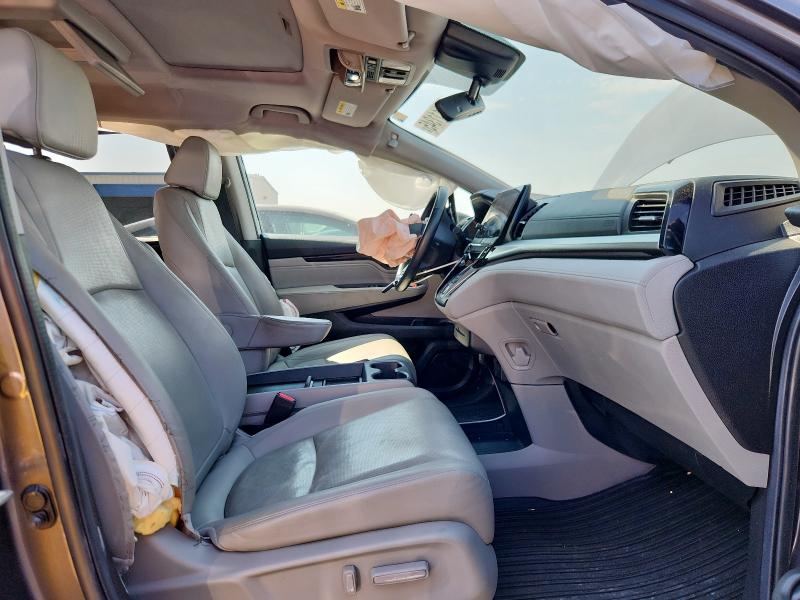 5FNRL6H97LB002743 - 2020 HONDA ODYSSEY ELITE GRAY photo 7