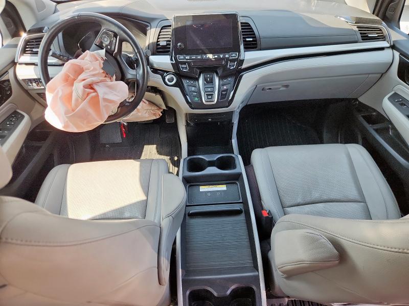 5FNRL6H97LB002743 - 2020 HONDA ODYSSEY ELITE GRAY photo 8