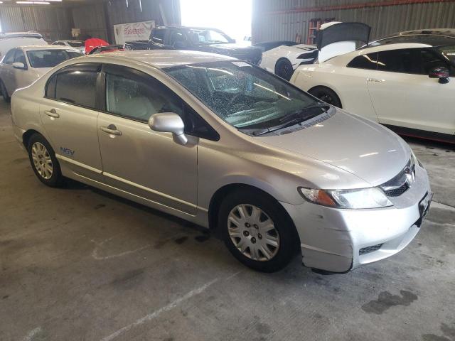 19XFA4F53AE000763 - 2010 HONDA CIVIC GX GRAY photo 4