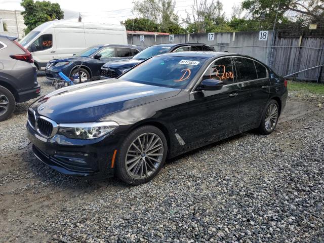 WBAJA9C50JB252198 - 2018 BMW 530E BLACK photo 1