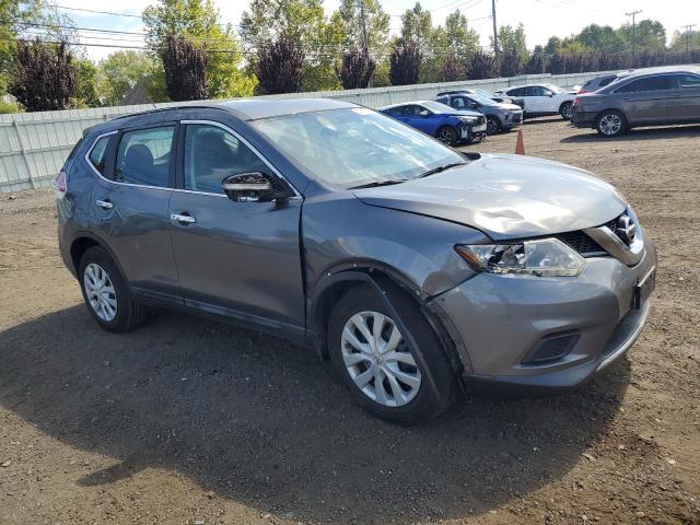 5N1AT2MV8EC855009 - 2014 NISSAN ROGUE S GRAY photo 4
