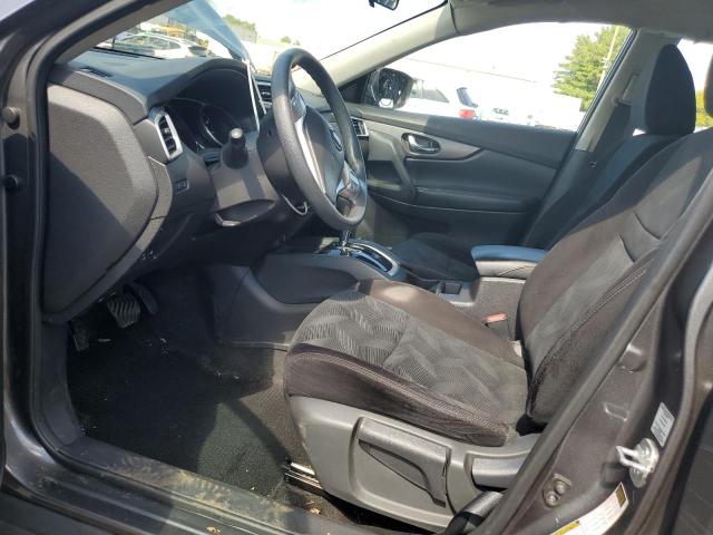 5N1AT2MV8EC855009 - 2014 NISSAN ROGUE S GRAY photo 7