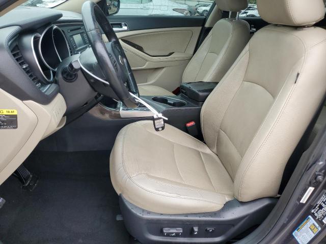 5XXGN4A71FG436947 - 2015 KIA OPTIMA EX GRAY photo 7