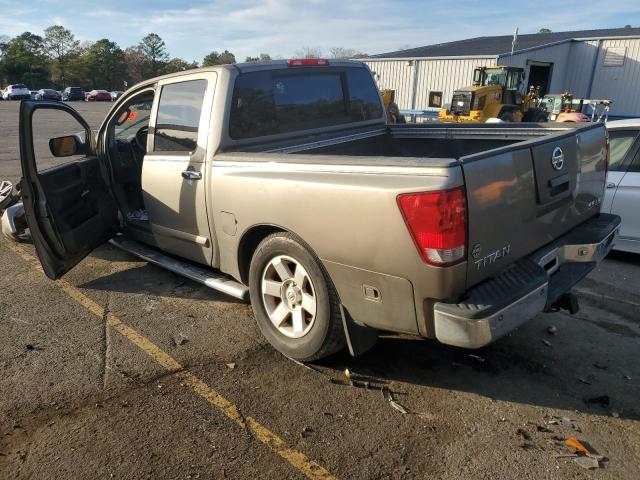 1N6BA07A16N549185 - 2006 NISSAN TITAN XE GRAY photo 2