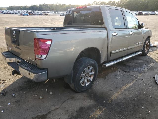 1N6BA07A16N549185 - 2006 NISSAN TITAN XE GRAY photo 3