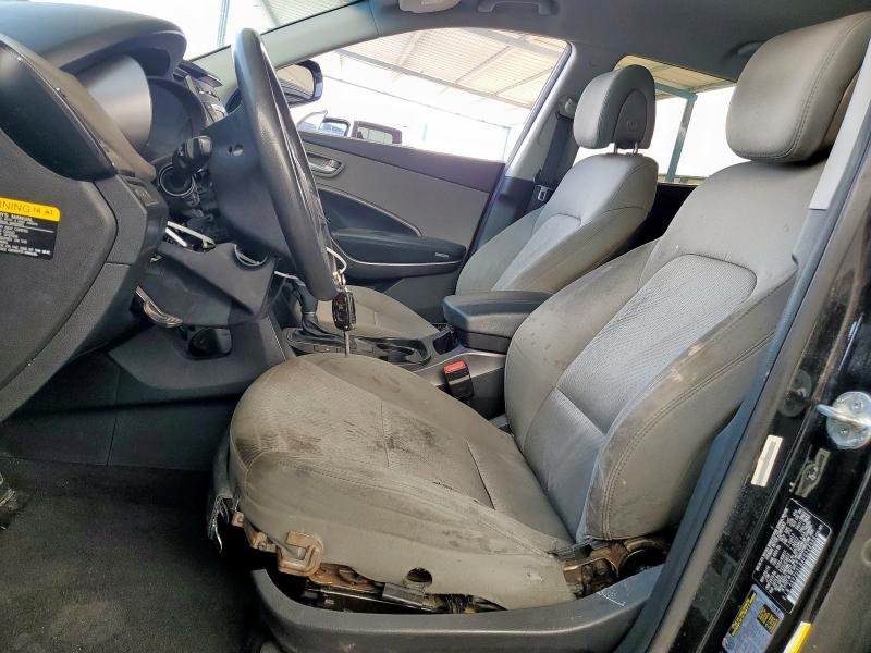 5XYZU3LB4FG248989 - 2015 HYUNDAI SANTA FE S BLACK photo 7