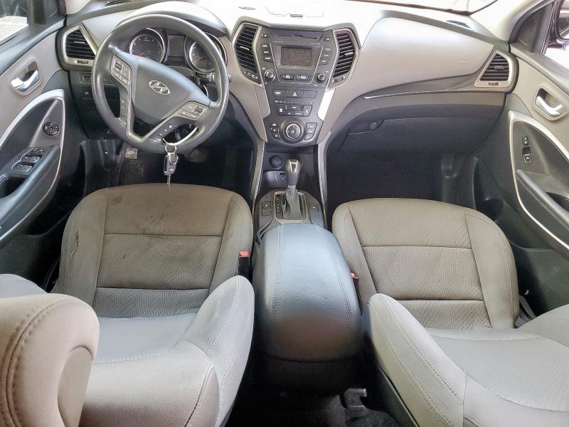 5XYZU3LB4FG248989 - 2015 HYUNDAI SANTA FE S BLACK photo 8