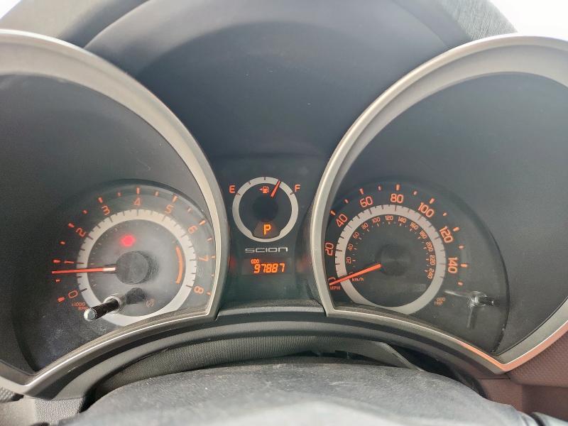 JTKJF5C79D3051762 - 2013 TOYOTA SCION TC ნაცრისფერი ფოტო 9