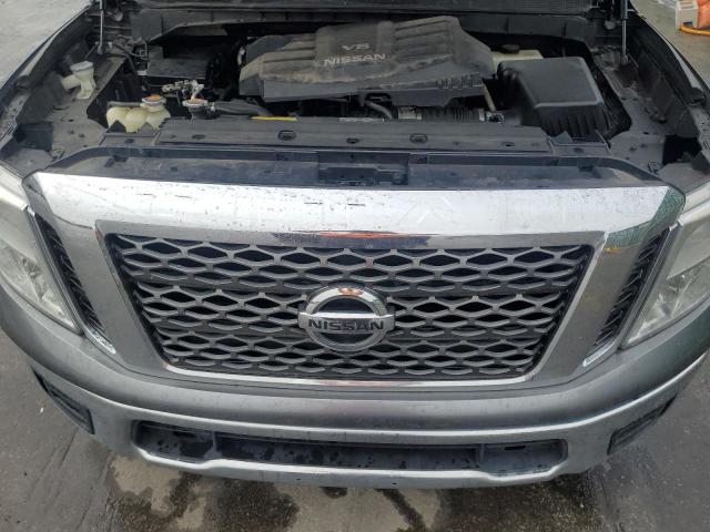 1N6AA1CK8JN505189 - 2018 NISSAN TITAN S GRAY photo 11