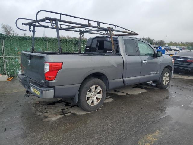 1N6AA1CK8JN505189 - 2018 NISSAN TITAN S GRAY photo 3