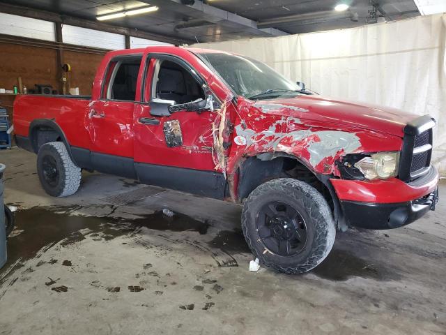 3D7KS28C15G760816 - 2005 DODGE RAM 2500 ST RED photo 4