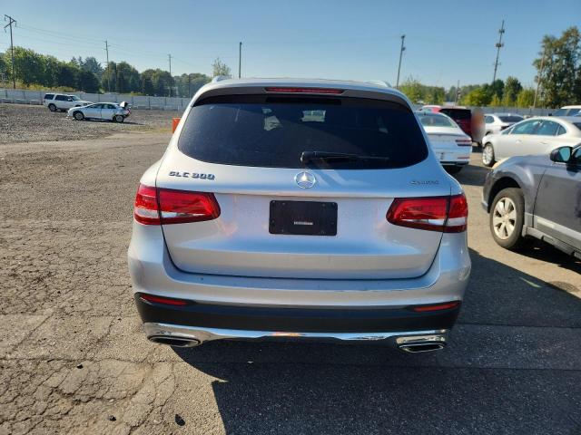 WDC0G4KB6KV132729 - 2019 MERCEDES-BENZ GLC 300 4MATIC SILVER photo 6