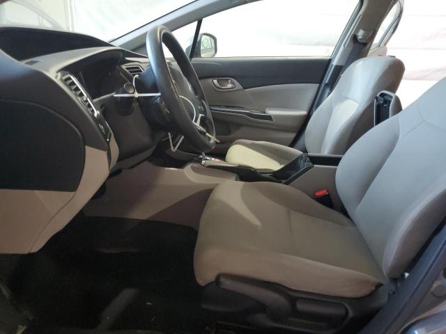 2HGFB2F54DH515508 - 2013 HONDA CIVIC LX Szary zdjęcie 7