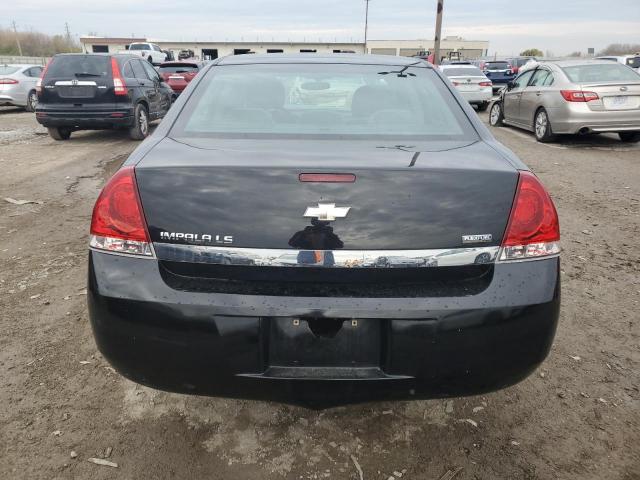 2G1WA5EK2A1104423 - 2010 CHEVROLET IMPALA LS BLACK photo 6