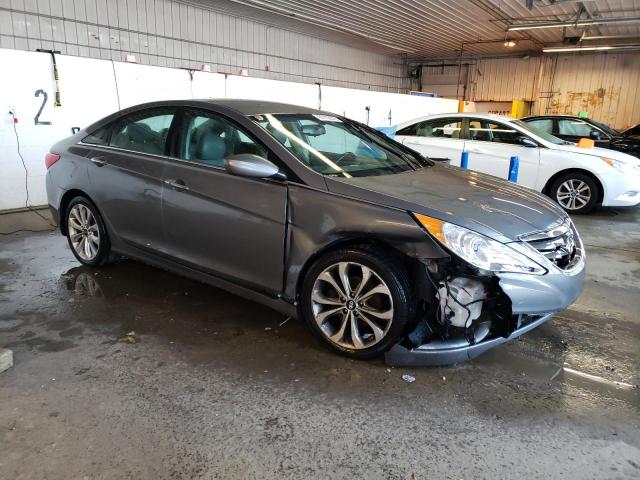 5NPEC4AC7DH579476 - 2013 HYUNDAI SONATA SE GRAY photo 4