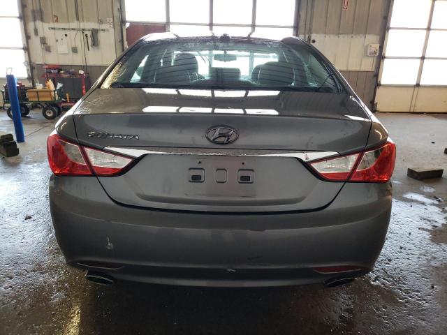 5NPEC4AC7DH579476 - 2013 HYUNDAI SONATA SE GRAY photo 6