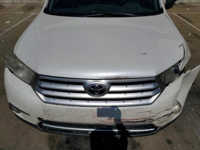 5TDBK3EH9CS134123 - 2012 TOYOTA HIGHLANDER BASE WHITE photo 12