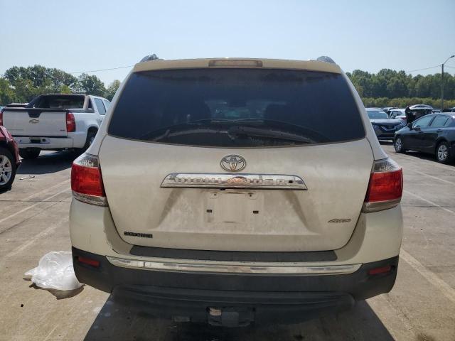 5TDBK3EH9CS134123 - 2012 TOYOTA HIGHLANDER BASE WHITE photo 6