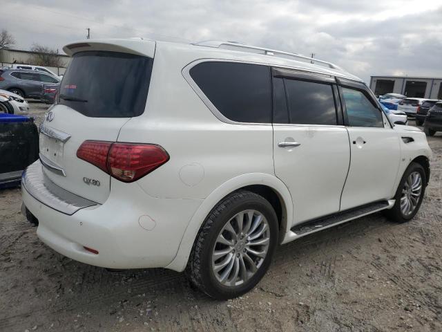 JN8AZ2NE0G9125102 - 2016 INFINITI QX80 WHITE photo 3