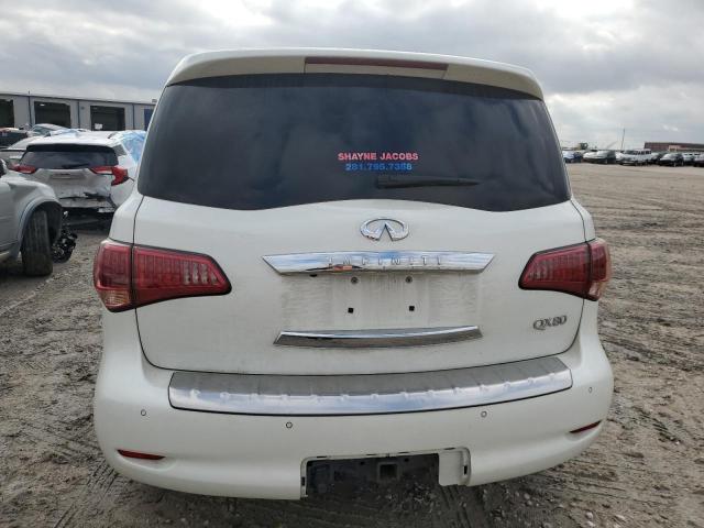 JN8AZ2NE0G9125102 - 2016 INFINITI QX80 WHITE photo 6